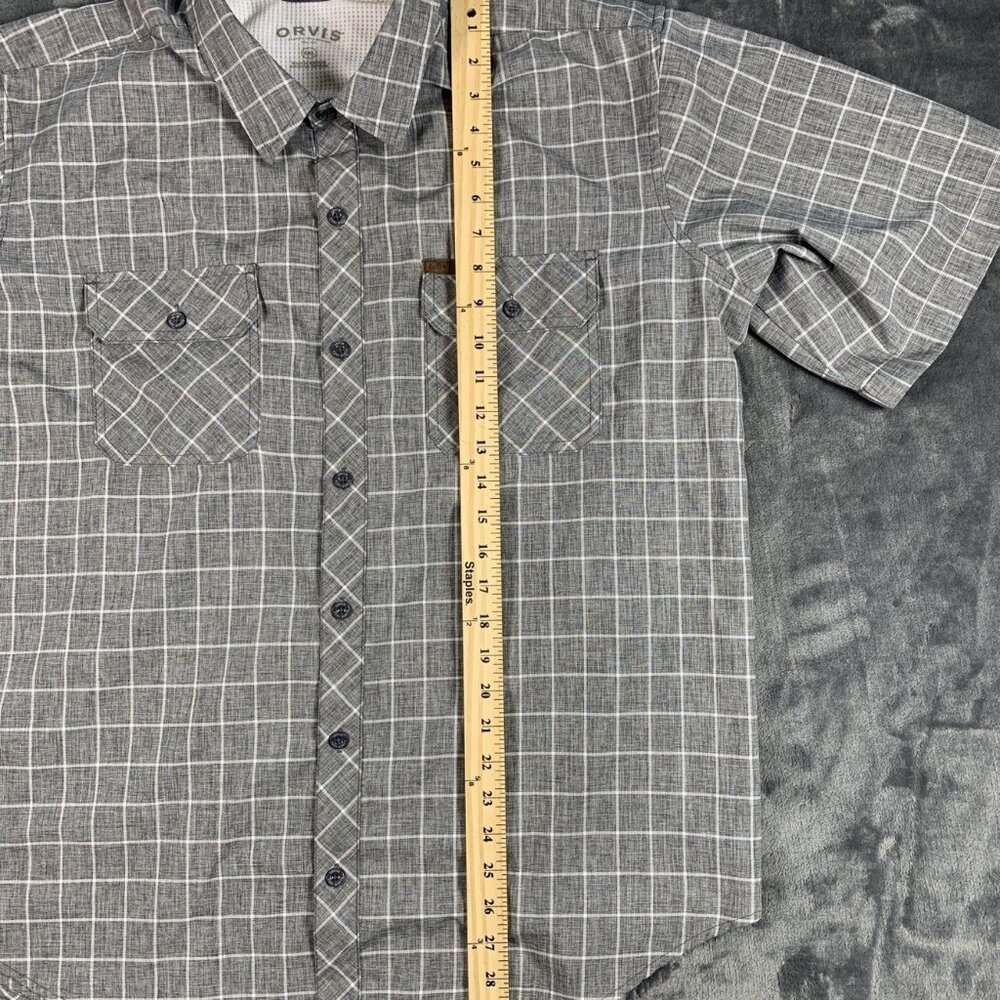 Orvis Classic Collection Short Sleeve Button Up Shirt Men's XXL (lot of 2) - Picture 12 of 14